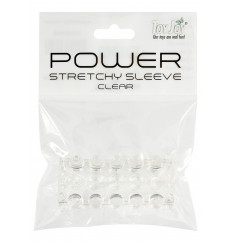 Прозрачная рельефная насадка POWER STRETCHY