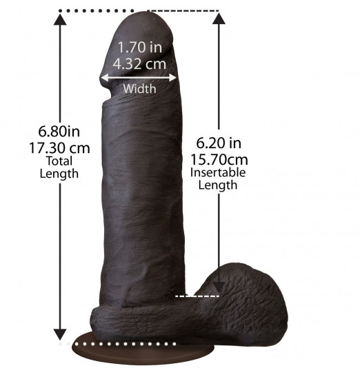 Реалистичный фаллоимитатор The Realistic Cock ULTRASKYN 6” - 17,3 см. Реалистичный фаллоимитатор The Realistic Cock ULTRASKYN 6” - 17,3 см.