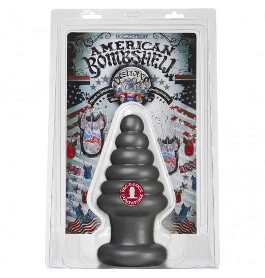 Анальная пробка Destroyer Gun Metal - 22,8 см. Анальная пробка Destroyer Gun Metal - 22,8 см.