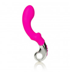 Розовый вибратор Embrace G-wand - 21 см.