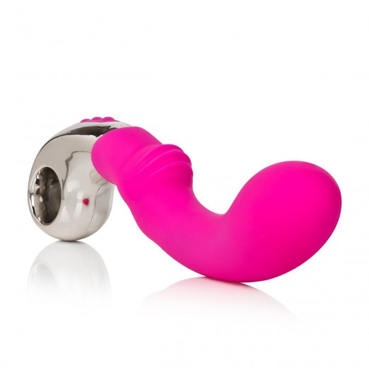 Розовый вибратор Embrace G-wand - 21 см.