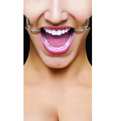 Чёрный расширяющий кляп Hook Gag