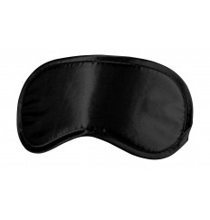 Чёрная плотная маска для сна и любовных игр