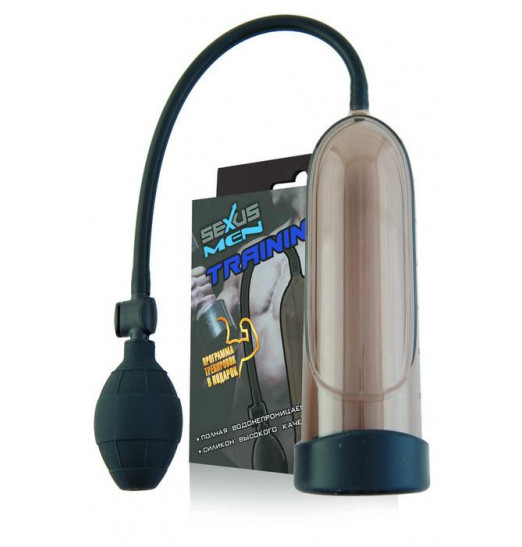 Мужская помпа-массажер с силиконовой вставкой Мужская помпа-массажер с силиконовой вставкой