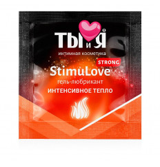 Разогревающий гель-лубрикант Stimulove Strong в одноразовой упаковке - 4 гр. Разогревающий гель-лубрикант Stimulove Strong в одноразовой упаковке - 4 гр.