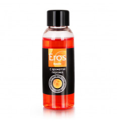 Массажное масло Eros exotic с ароматом персика - 50 мл.