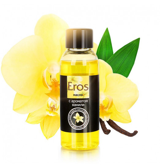 Массажное масло Eros sweet с ароматом ванили - 50 мл.
