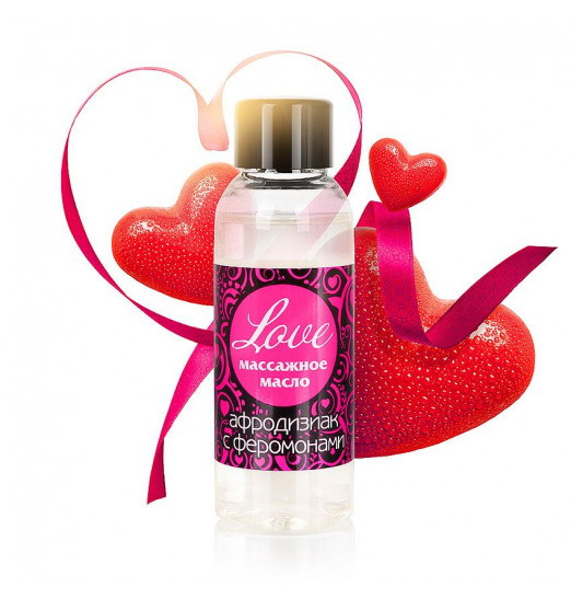 Массажное масло с феромонами Love - 50 мл.