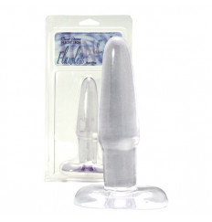 Прозрачная желейная втулка-конус JELLY JOY FLAWLESS CLEAR - 15,2 см.