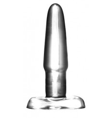 Прозрачная желейная втулка-конус JELLY JOY FLAWLESS CLEAR - 15,2 см.