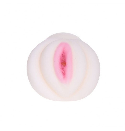 Рифленый мастурбатор-вагина из реалистичного материала