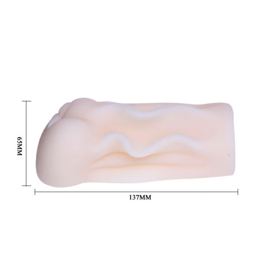 Мастурбатор с рифленым рельефом Мастурбатор с рифленым рельефом