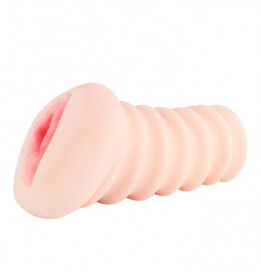 Нежный мастурбатор-вагина с вибрацией