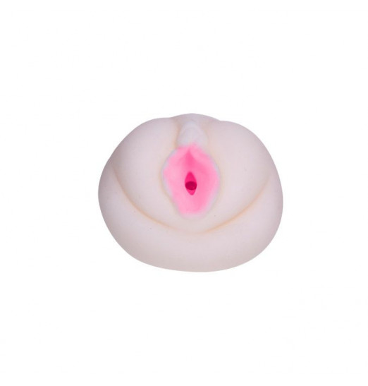 Рельефный мастурбатор с вибрацией