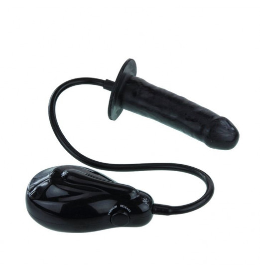 Расширяющийся вибратор Bigger Joy - 15,5 см.