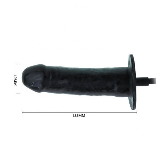 Расширяющийся вибратор Bigger Joy - 15,5 см.