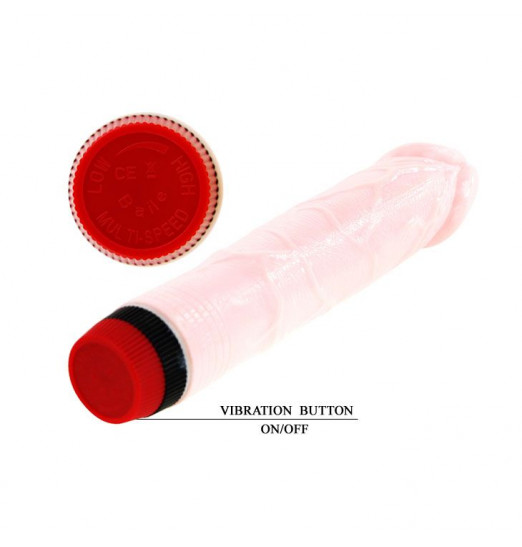 Мультискоростной вибратор Rockin Dong - 21,5 см.