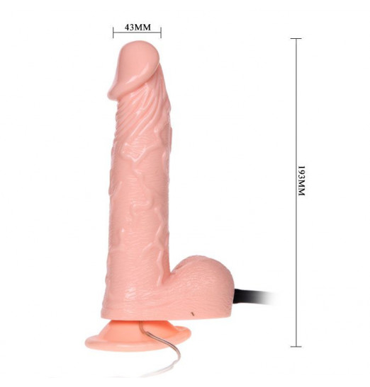 Расширяющийся вибратор - 19,3 см.