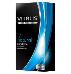 Классические презервативы VITALIS PREMIUM natural - 12 шт. Классические презервативы VITALIS PREMIUM natural - 12 шт.