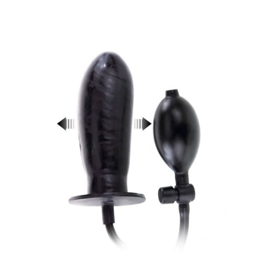 Расширяющийся анальный фаллоимитатор - 15,5 см. Расширяющийся анальный фаллоимитатор - 15,5 см.