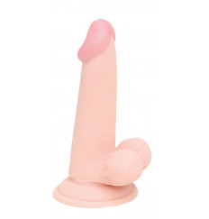 Телесный фаллоимитатор PLUG N RIDE 5.5 FLESH DONG - 14 см.