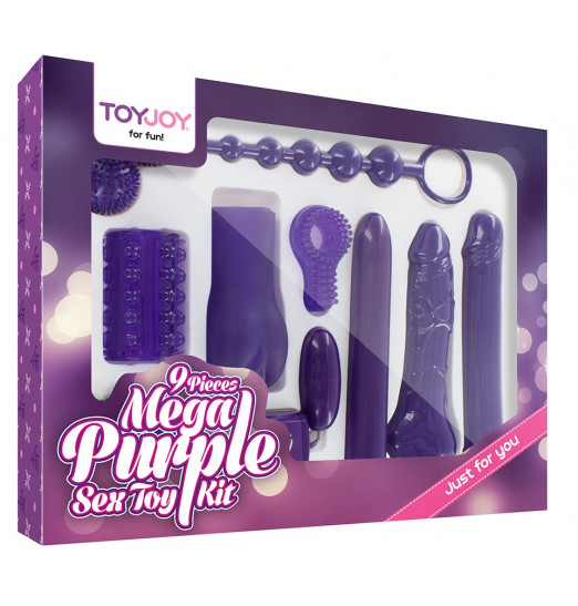 Эротический набор Toy Joy Mega Purple