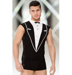 Игровой костюм официанта: майка и трусы-шорты