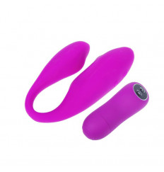 Вибратор для двоих с дистанционным управлением  Pretty Love Berny