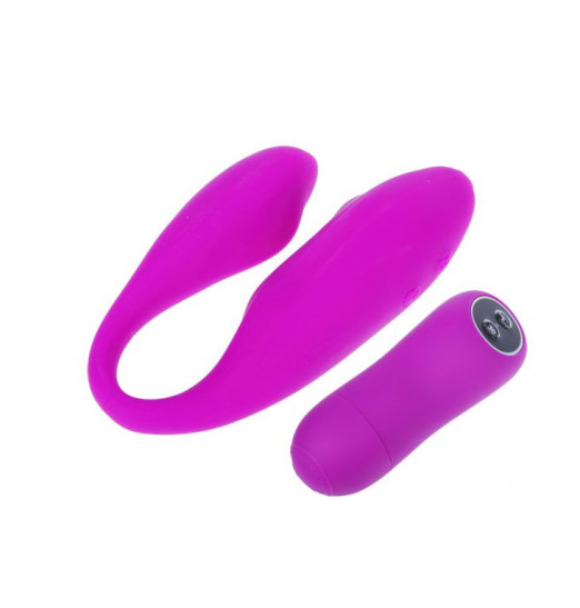 Вибратор для двоих с дистанционным управлением  Pretty Love Berny