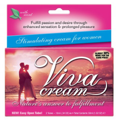 Стимулирующий крем VivaCream для женщин - 30 мл.
