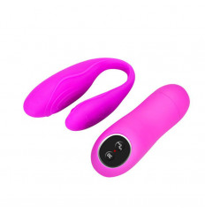 Вибромассажер для пар Indulgence с дистанционным управлением