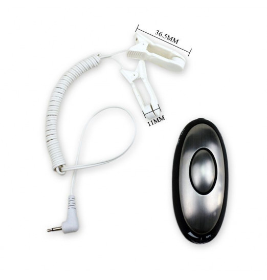 Электростимулятор с прищепками для сосков Breast Beauty