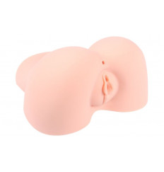 Вибрирующий мастурбатор-полуторс Olivia Say: вагина и анус