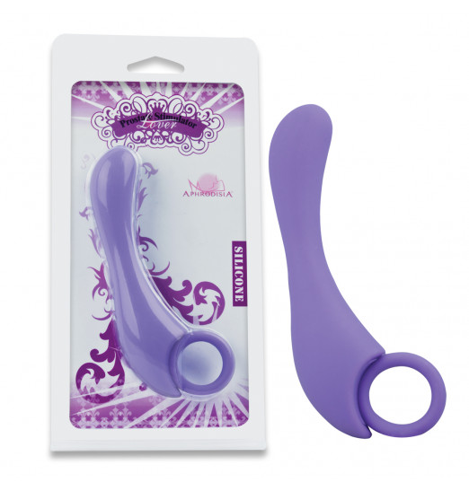Фиолетовый стимулятор простаты Prostate Stimulator Lover - 13 см. Фиолетовый стимулятор простаты Prostate Stimulator Lover - 13 см.