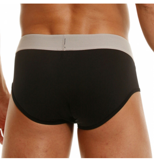 Мужские брифы HUSTLER на широкой резинке из микрофибры