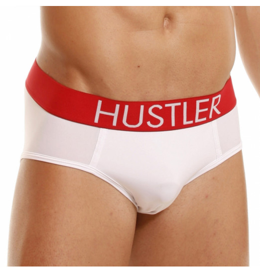 Мужские брифы HUSTLER на широкой резинке из микрофибры