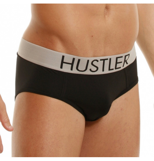 Мужские брифы HUSTLER на широкой резинке из микрофибры