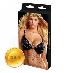 Золотистый топ из кристаллов Rhinestone Hottie Top Золотистый топ из кристаллов Rhinestone Hottie Top