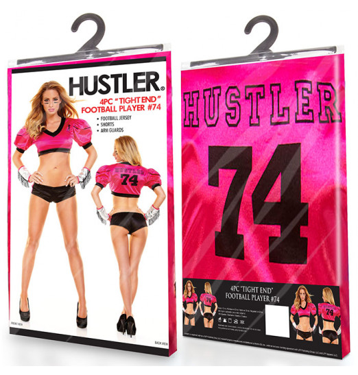 Яркий костюм футболистки Tight End