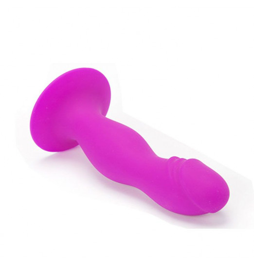 Силиконовый анальный стимулятор - 16 см.