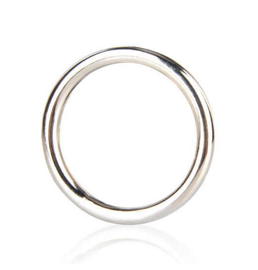 Стальное эрекционное кольцо STEEL COCK RING - 4.5 см.