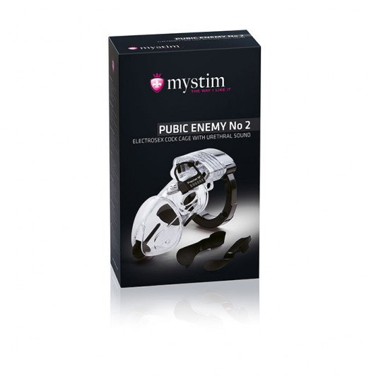Пояс верности Pubic Enemy №2 с электростимуляцией уретры