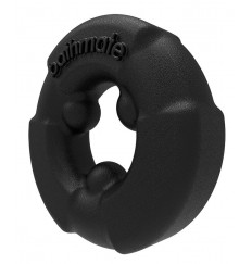 Чёрное эрекционное кольцо Gladiator