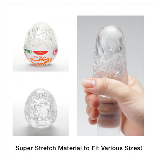 Мастурбатор-яйцо Keith Haring EGG DANCE