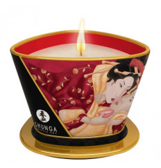 Массажная  свеча Sparkling Strawberry Wine с ароматом клубничного вина - 170 мл.