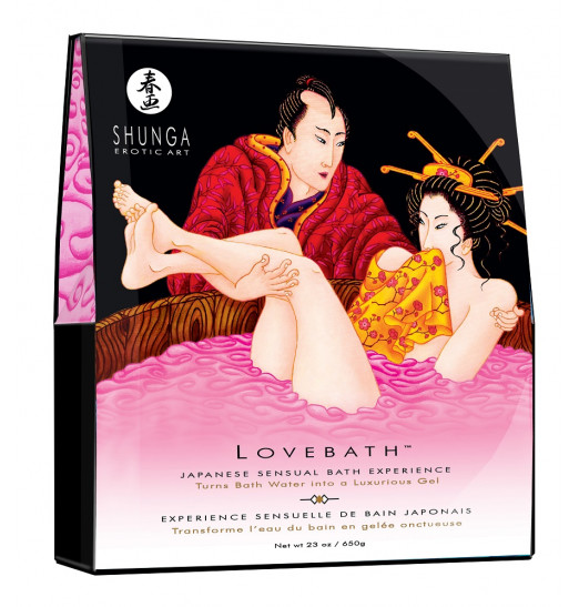 Соль для ванны Lovebath Dragon Fruit, превращающая воду в гель - 650 гр. Соль для ванны Lovebath Dragon Fruit, превращающая воду в гель - 650 гр.