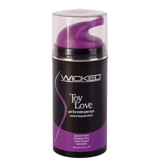 Лубрикант для игрушек Wicked Toy Love - 100 мл.