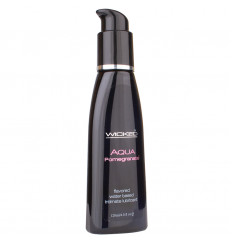 Лубрикант со вкусом граната Wicked Aqua Pomegranate - 120 мл. Лубрикант со вкусом граната Wicked Aqua Pomegranate - 120 мл.