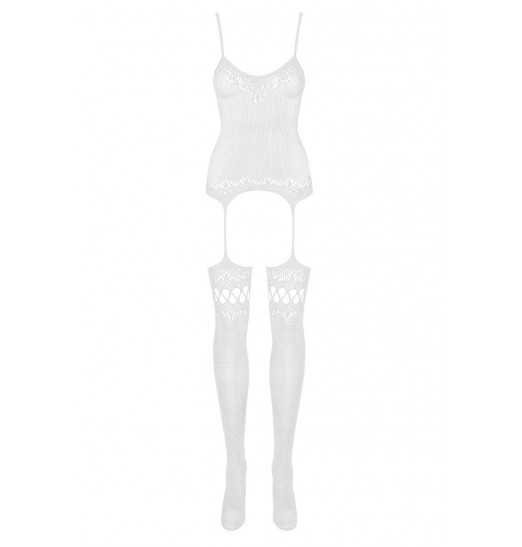 Ажурный полупрозрачный кэтсьюит с доступом