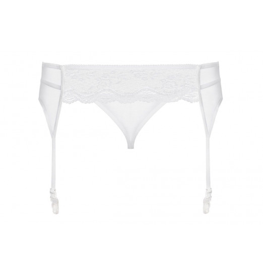 Кружевной пояс для чулок Charms с украшением из сверкающих кристаллов